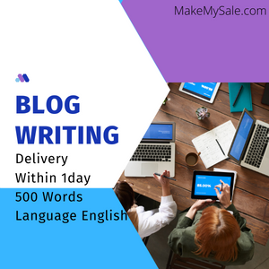 blog writing delivery within 1day 500 words 300 x 300 px)