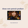 draw cute potrait product