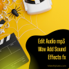 edit audio nmp3 wav add sound effects fx (300 x 300 px)