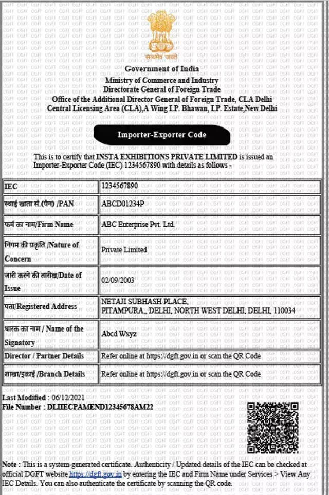 Private Limited Company Registration Certificate Ministry